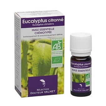 Eucalyptus citronné, Huile Essentielle 10ml-Docteur Valnet