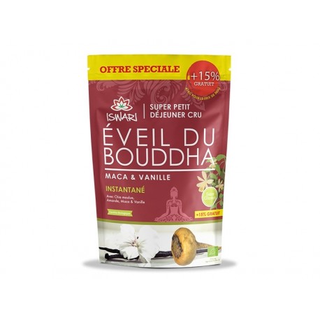 L'Eveil du Bouddha Maca & Vanille - 360g +15% - Iswari