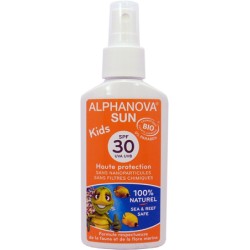 Spray Solaire Bio Kids 30+ - 125g - Alphanova Sun
