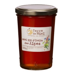 Miel Bio d'Italie des Alpes 500g-Terre de Miel