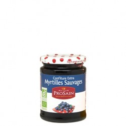 Confiture extra Myrtilles Sauvages 350g-Maison ProSain