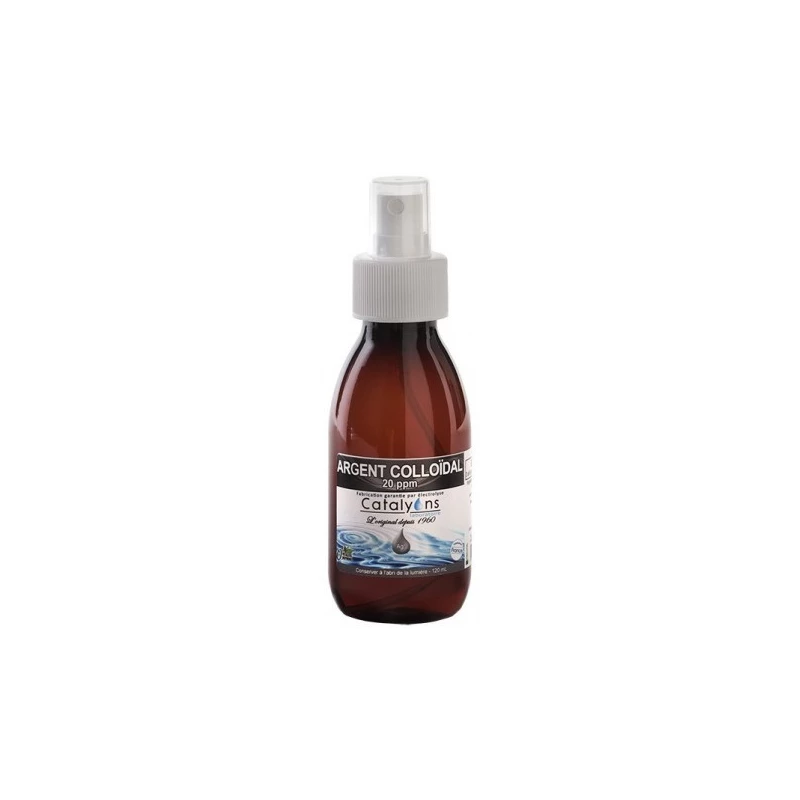 Argent Colloïdal 20ppm en Spray - 150ml - Catalyons