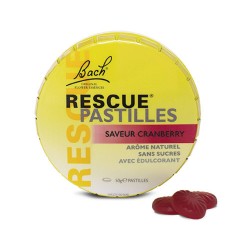 Rescue® Fleurs de Bach - Pastilles Cranberry - Laboratoire Famadem