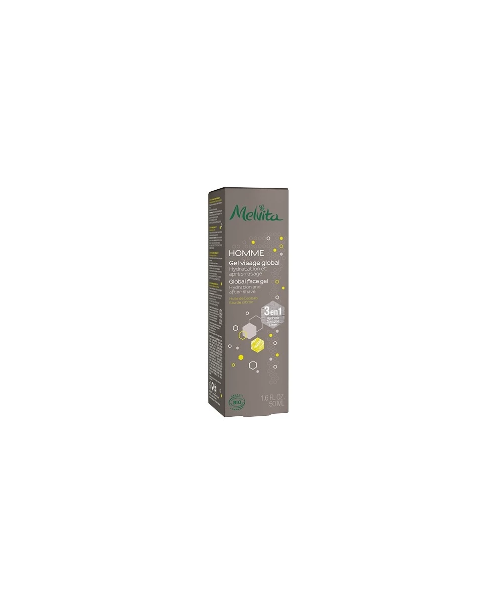 Gel Visage Global Homme - 50ml - Melvita