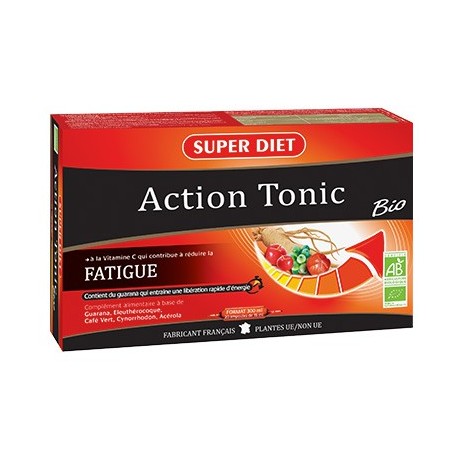 Action Tonic Bio - 20 ampoules - SuperDiet
