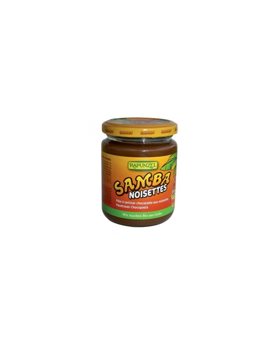 Samba Pâte à Tartiner Noisette et Rapadura Bio - 500gr - Rapunzel