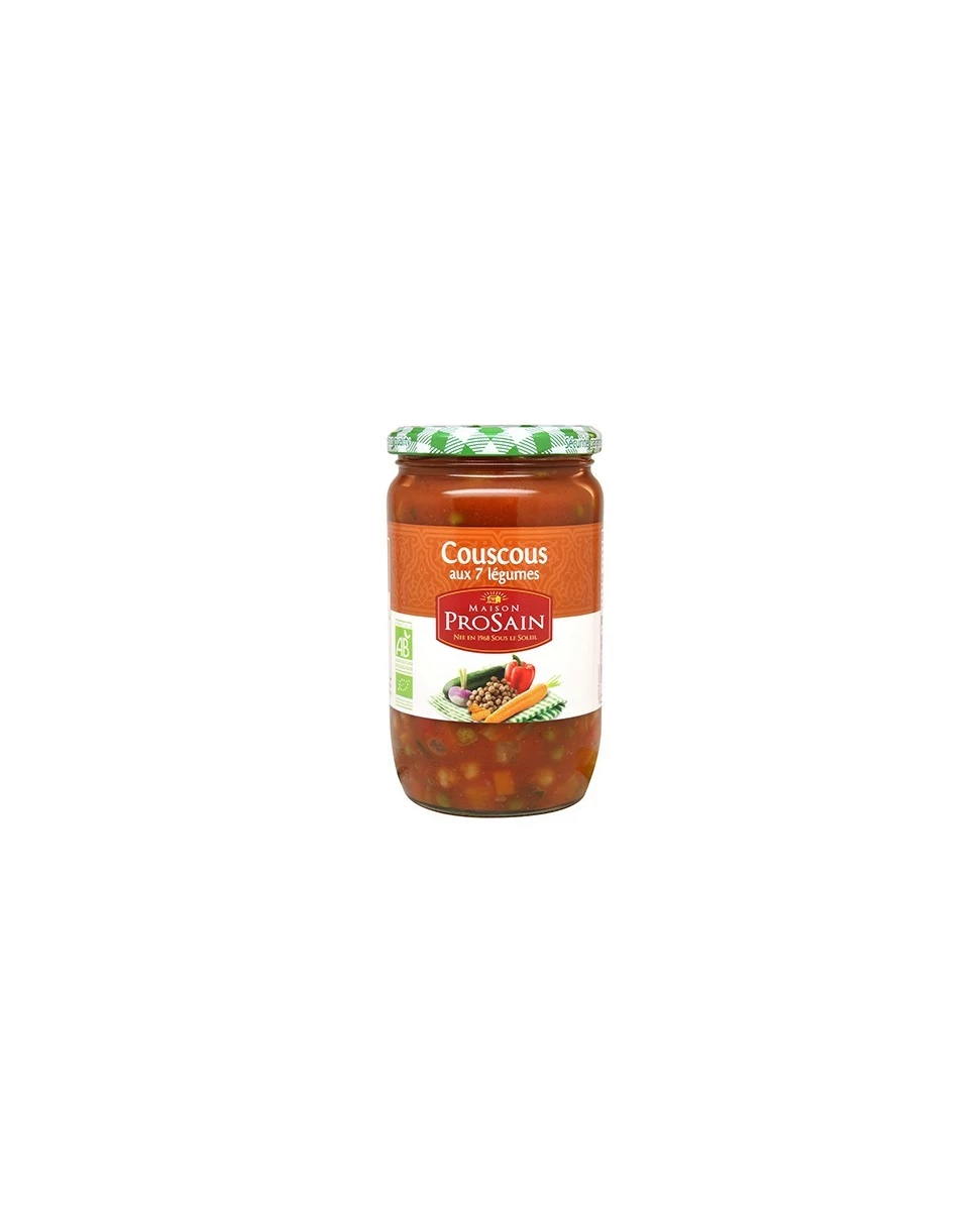 Couscous aux 7 Légumes (+20% Gratuit) 816g -Maison ProSain