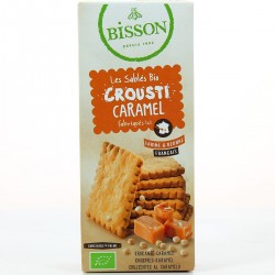 Les Sablés Bio Crousti Caramel - 118gr - Bisson