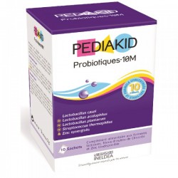 Probiotiques 10M - 10 sachets - Pediakid