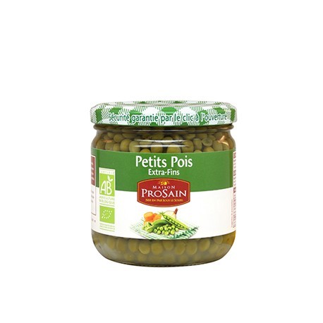 Petits Pois Extra-Fins 345g -Maison ProSain