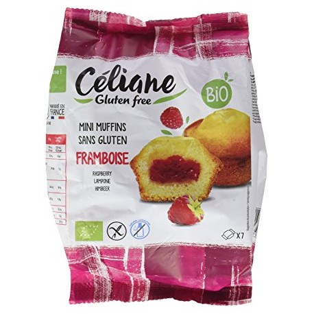 Mini Muffins Coeur De Framboise Sans Gluten 200g - Les Recettes de Céliane