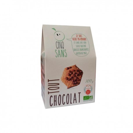 Gourmandises Tout Chocolat - 100gr - Cinq Sans