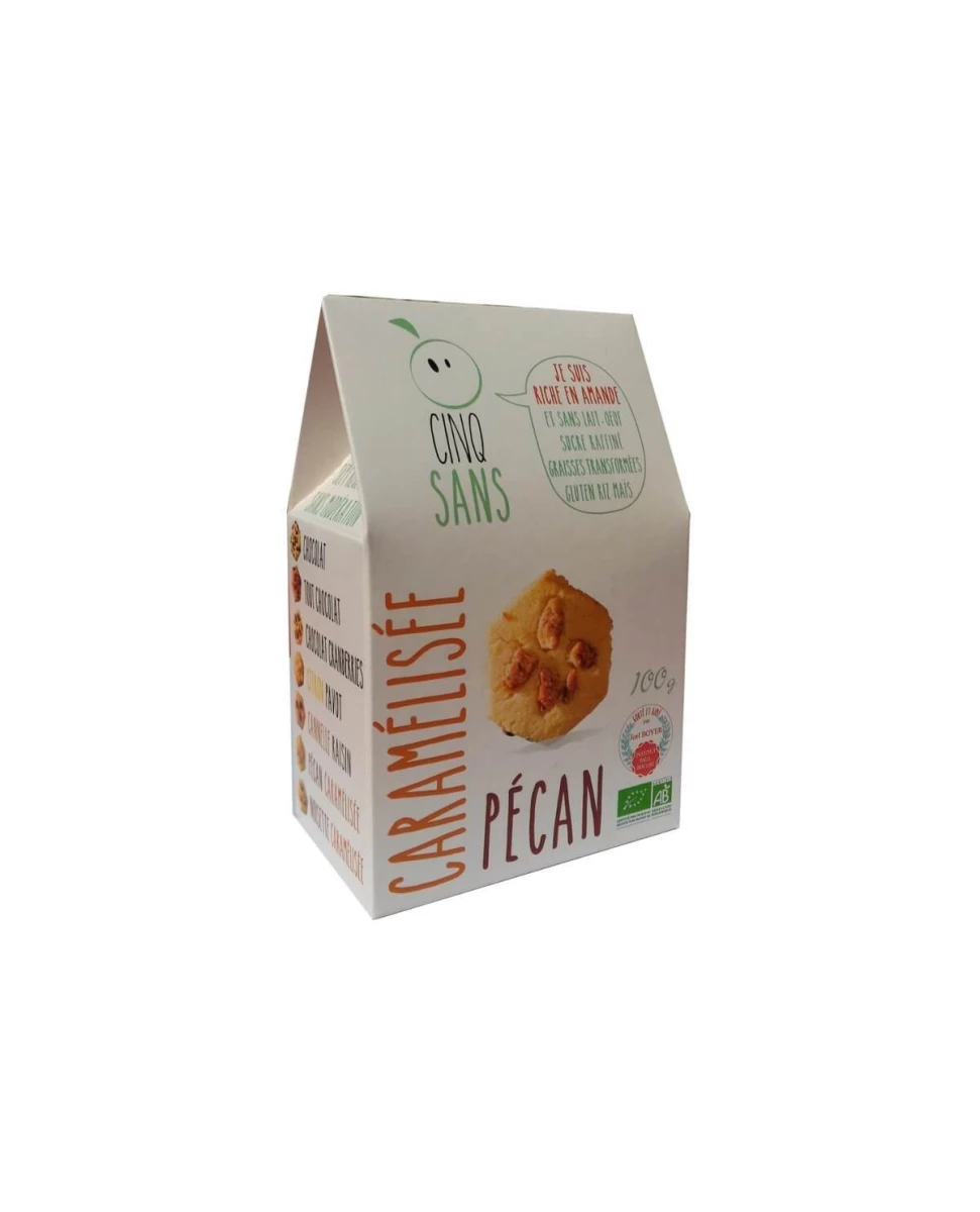 Gourmandises Caramélisée Pécan - 100gr - Cinq Sans