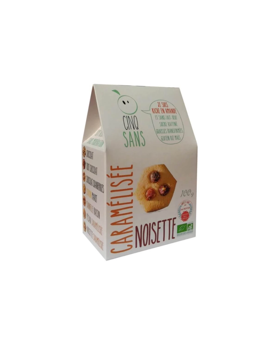 Gourmandises Caramélisées Noisette - 100gr - Cinq Sans