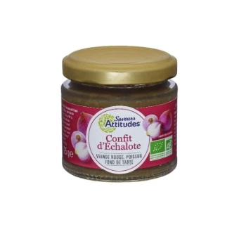 Confit D'Echalote - 125gr - Saveurs Attitudes