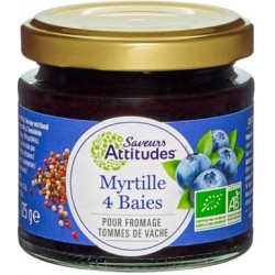 Myrtille 4 Baies Bio - 125gr - Saveurs Attitudes