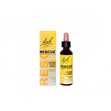 Rescue® Fleurs de Bach - Compte-gouttes 20ml - Laboratoire Famadem