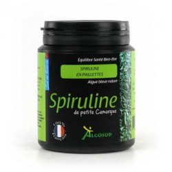 Spiruline de Petite Camargue - 100gr de Paillettes - Algosud