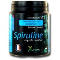 Spiruline + Ginseng - 200 Comprimés - Algosud