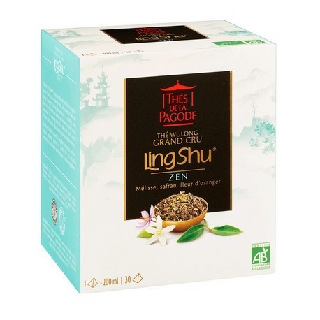 Ling Shu Thé au safran - Thés de la Pagode - 30 Infusettes