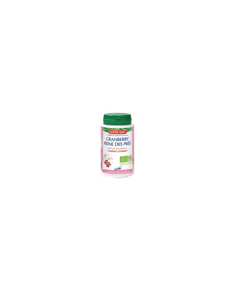 Cranberry Reine des Pré Bio - Gélules Confort Urinaire -SuperDiet