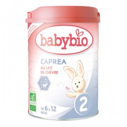 Caprea 2 Lait de 6 à 12 Mois Bio - 900gr - Babybio