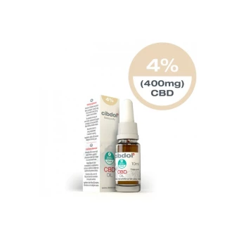 Huile de CBD Bio 4% - 10ml - Cibdol