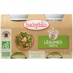 Légumes Verts - 2 x 130g - Babybio