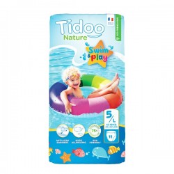 Couche Swim & Play 5L/12-18kg - 11 pièces - Tidoo Nature