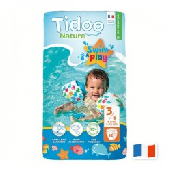 Couches Swim & Play 3S/4-9kg - 12 pièces - Tidoo Nature