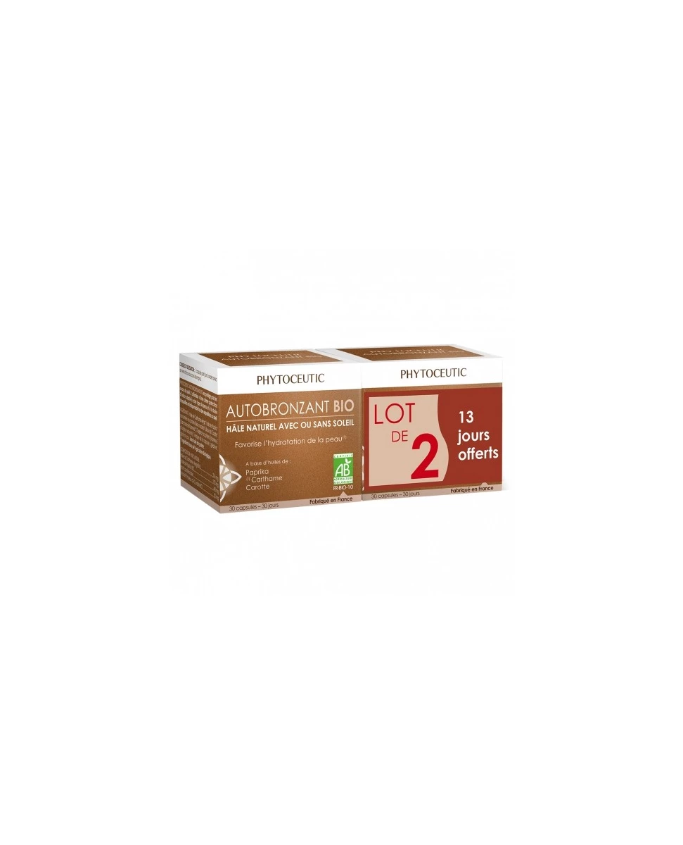 Autobronzant Bio - 2X30 Capsules - Laboratoire Phytoceutic
