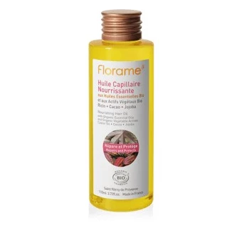 Huile Capillaire Nourrissante aux HE Bio - 110ml - Florame