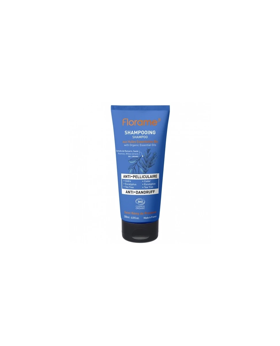 Shampoing Anti-Pelliculaire aux HE Bio - 200ml - Florame