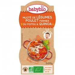 Pot au Feu de Boeuf Fermier d'Aquitaine - 2x200gr - Babybio