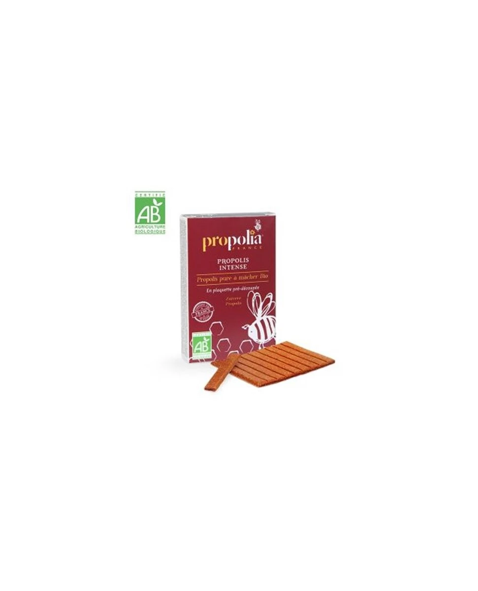 Propolis Intense Bio - Propolis Pure à Macher - 10g - Propolia