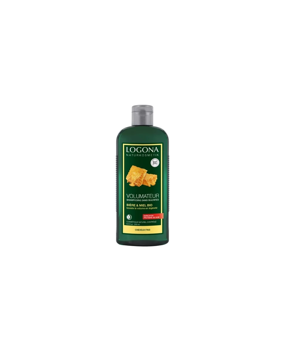 Shampooing Volumateur Miel et Bière Bio - 500mL - LOGONA