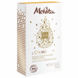 L'Or Bio Savon aux 5 Huiles Précieuses - 100gr - Melvita