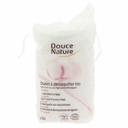 Ovales à Démaquiller Bio - 80 pièces - Douce Nature