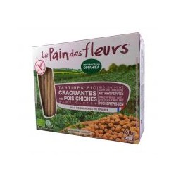 Tartine Bio Craquantes aux Pois Chiches - 150gr - Le Pain Des Fleurs