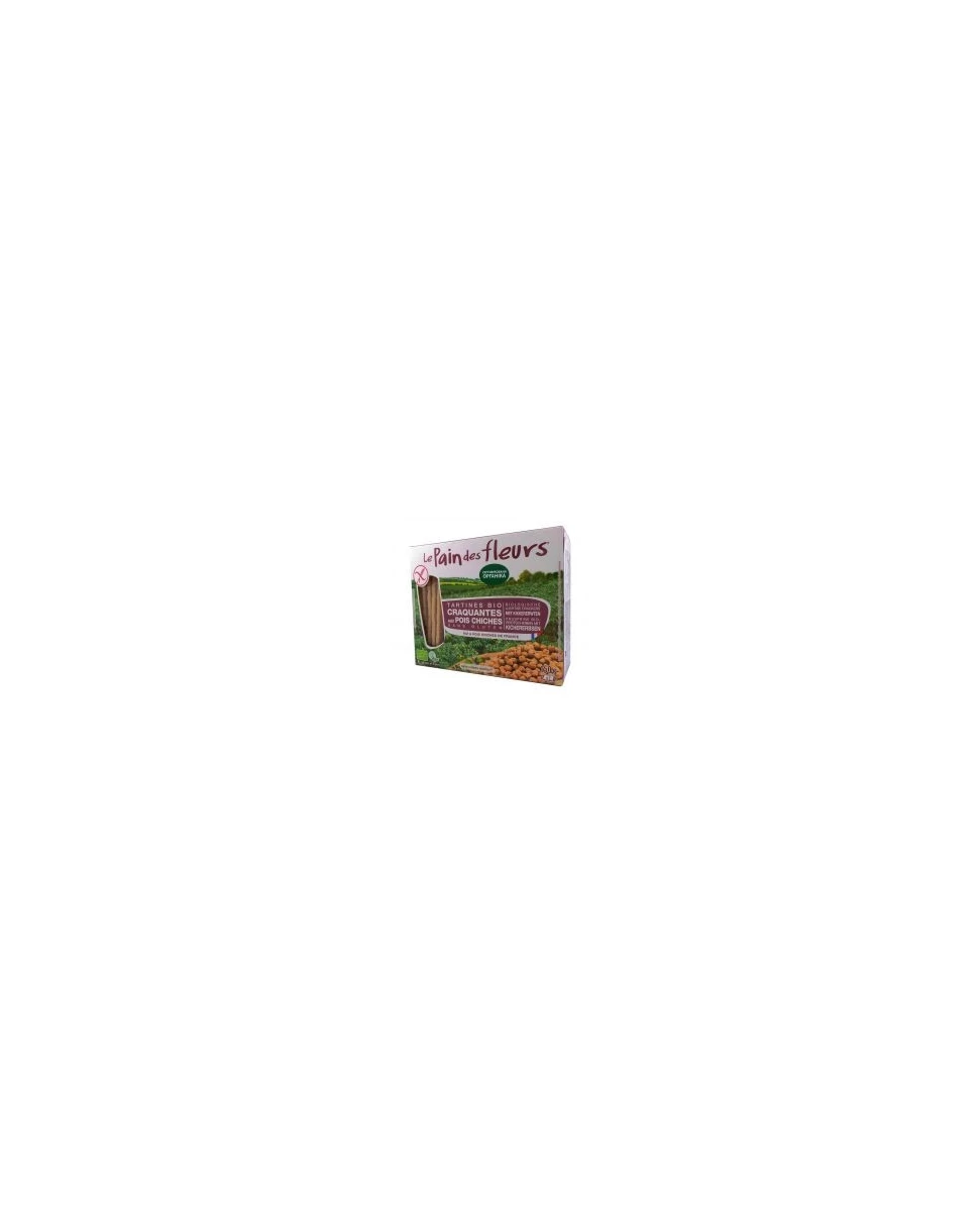 Tartine Bio Craquantes aux Pois Chiches - 150gr - Le Pain Des Fleurs