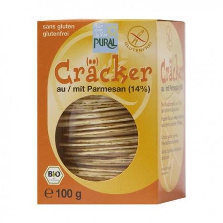 Cracker parmesan Bio - 100gr - Pural