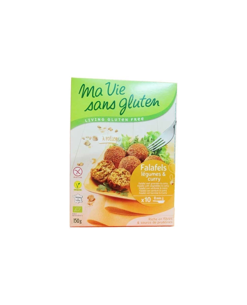 Falafels Légumes & Curry Bio - 150gr - Ma Vie Sans Gluten