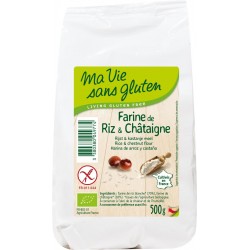 Farine Bio de Riz et Châtaigne 500g-Ma Vie Sans Gluten