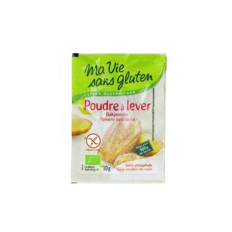 Poudre à Lever Bio pour Pâtisseries 3x17g-Ma Vie Sans Gluten