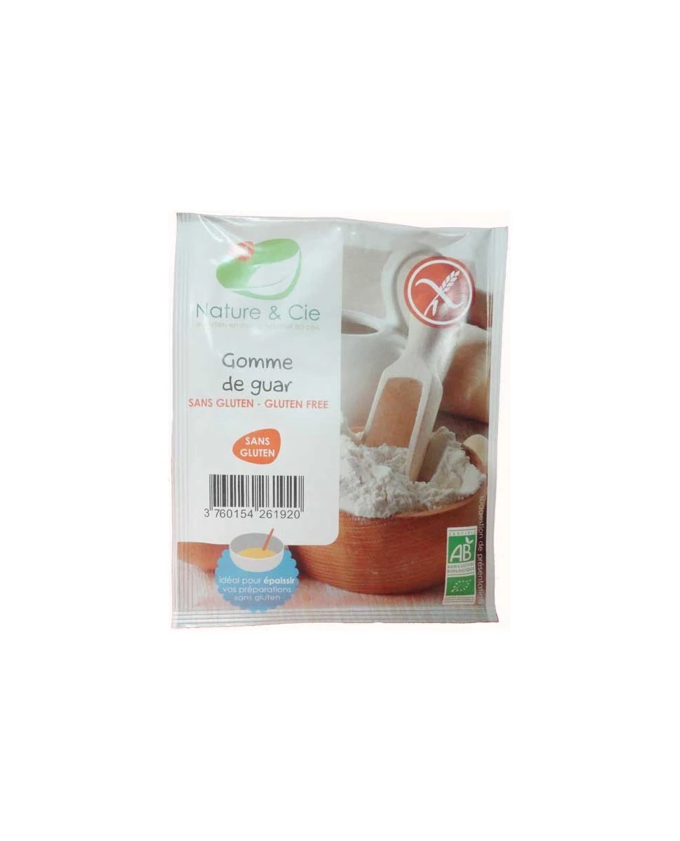 Gomme de Guar Bio - 30gr - Nature & Cie