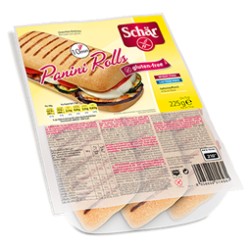 Panini Rolls Sans Gluten 225g (3x75g)-Schär