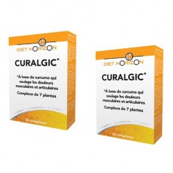 Lot de 2 Boites de Curalgic 30 Comprimés - Diet Horizon