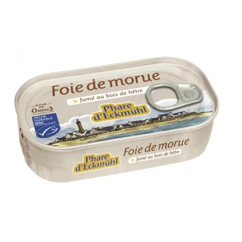 Foie de Morue 121g -Phare d'Eckmühl