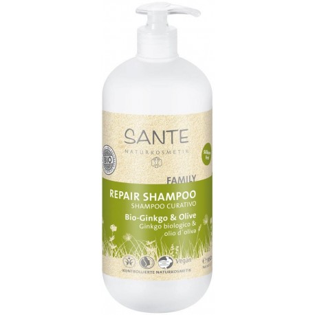 Shampooing Soin Ginkgo Bio et Olive - 950ml - Santé Naturkosmetik