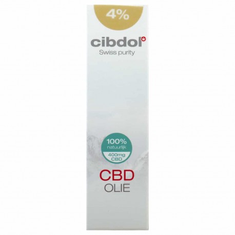 Huile de CBD Bio 4% - 30ml - Cibdol